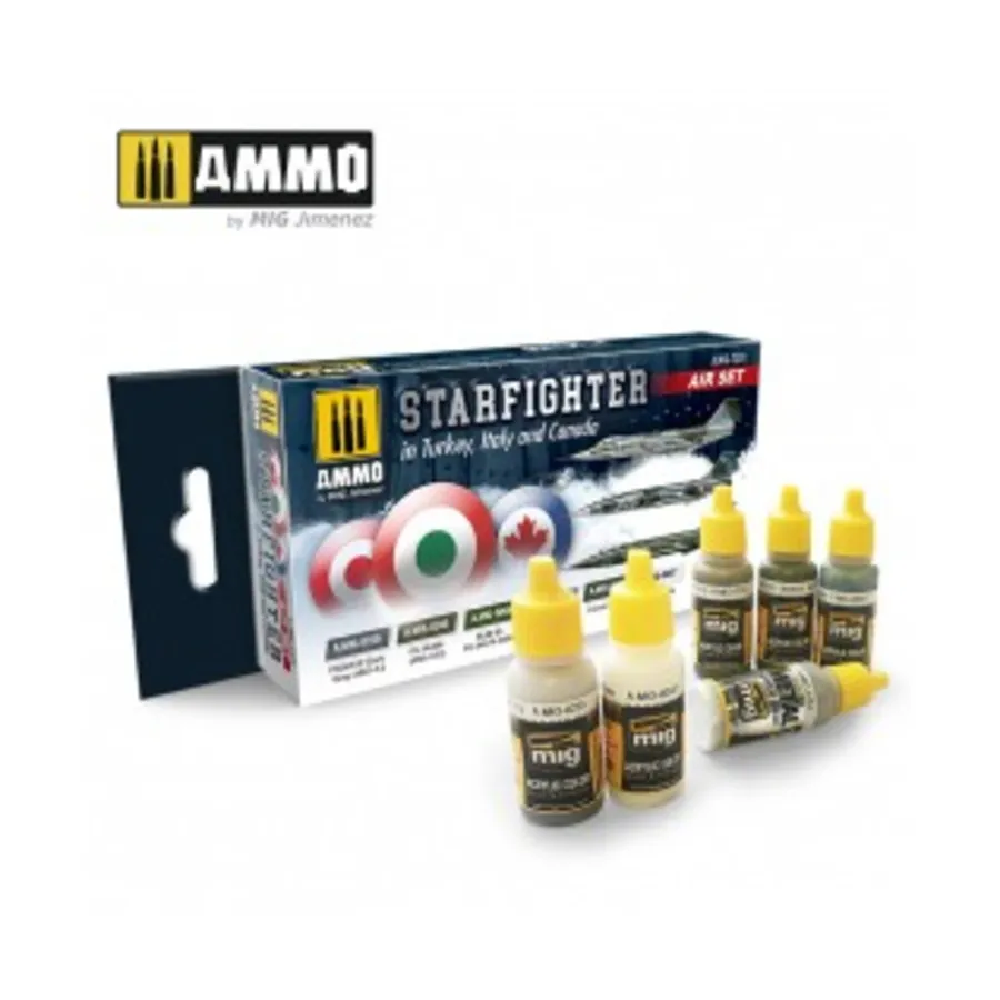 Starfighter — Турция, Италия и Канада, Acrylic Paint Sets
Starfighter — Турция, Италия и Канада, Acrylic Paint Sets