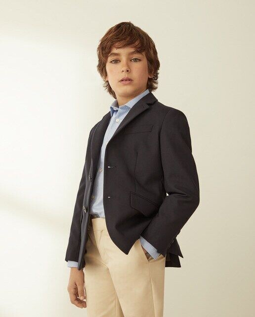 Пиджак для мальчика из однотонной шерсти Coconut El Corte Inglés, темно-синий
Пиджак для мальчика из однотонной шерсти Coconut El Corte Inglés, темно-синий