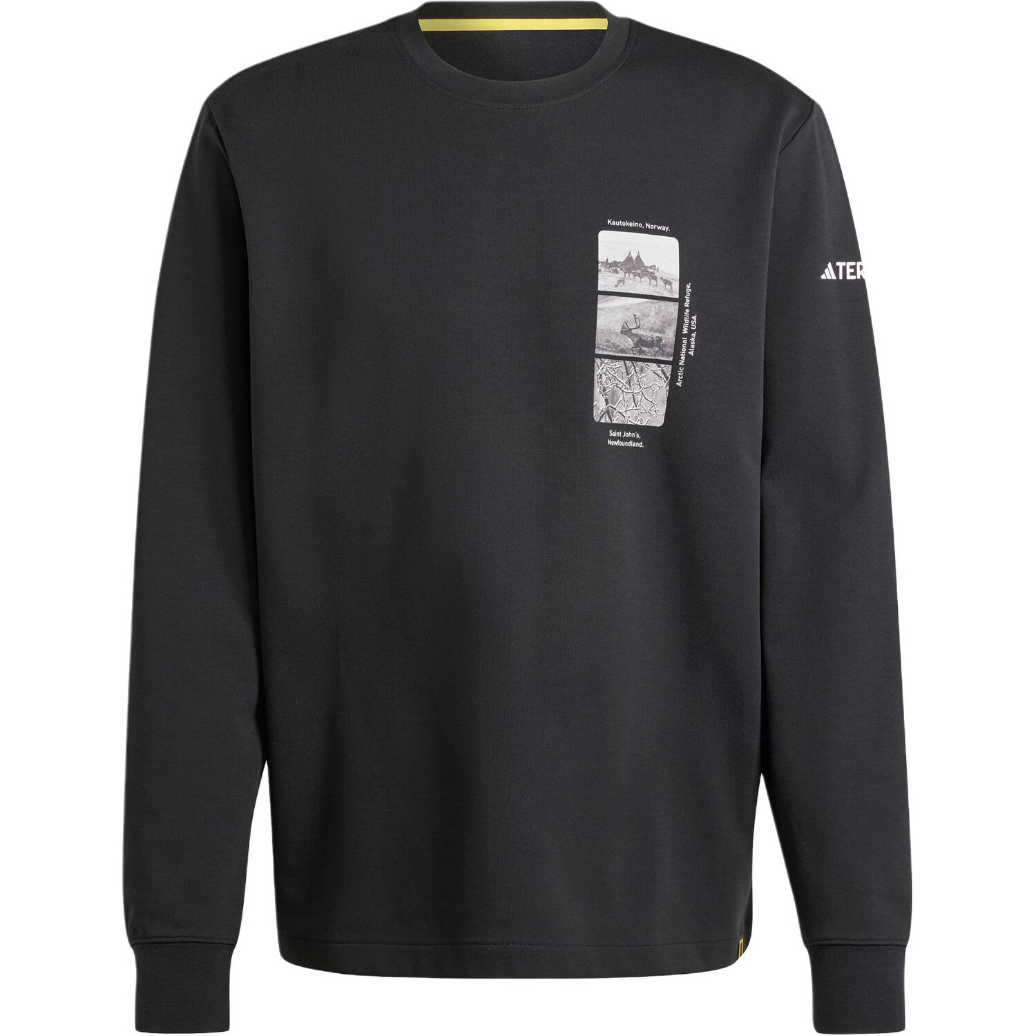 Футболка унисекс черная Adidas, черный
Футболка унисекс черная Adidas, черный