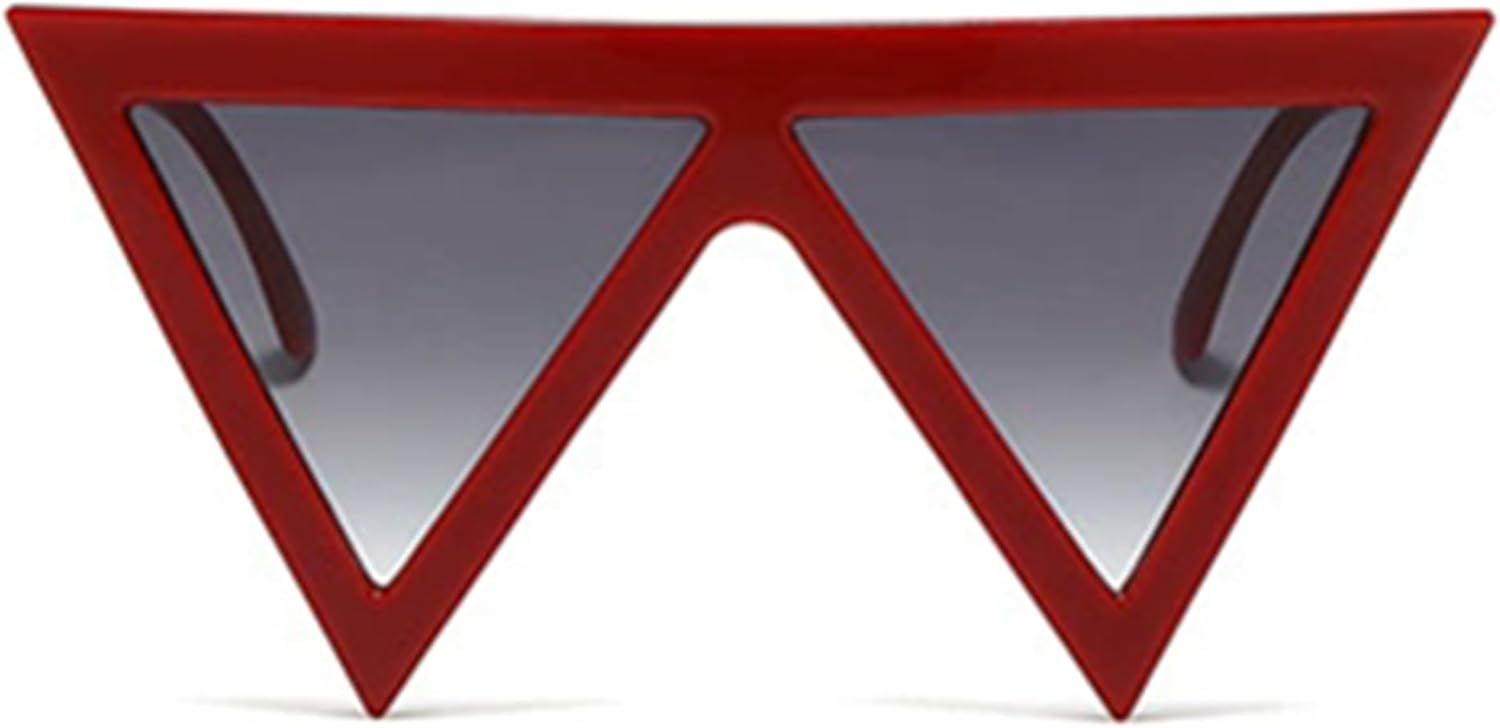 bullabulling Треугольные хип-хоп солнцезащитные очки для женщин, модные солнцезащитные очки с линзами цвета океана для мужчин, солнцезащитные очки для вечеринок и выпускных балов, Red
bullabulling Треугольные хип-хоп солнцезащитные очки для женщин, модные солнцезащитные очки с линзами цвета океана для мужчин, солнцезащитные очки для вечеринок и выпускных балов, Red