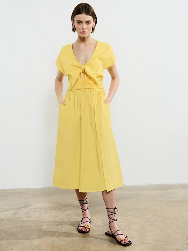 Платье Barletta из хлопкового поплина French Connection, Yellow
Платье Barletta из хлопкового поплина French Connection, Yellow
