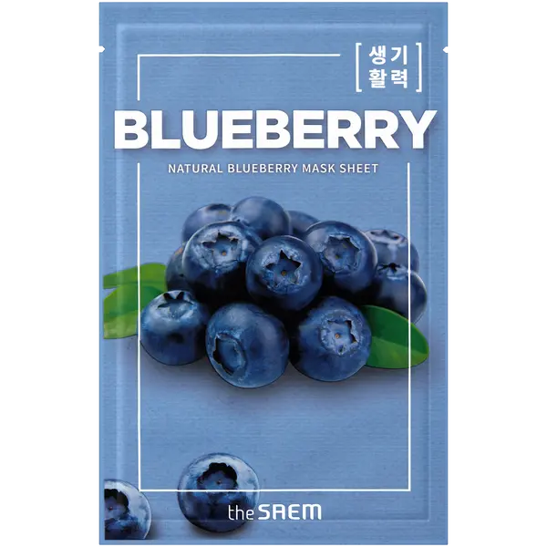 Тканевая маска для лица, 21 мл The Saem Blueberry
Тканевая маска для лица, 21 мл The Saem Blueberry