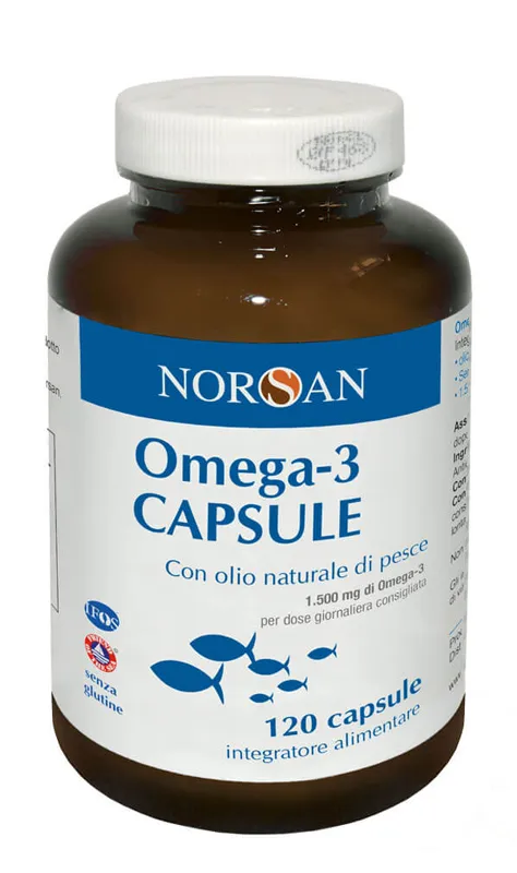 Norsan Omega 3 120 капсул без глютена
Norsan Omega 3 120 капсул без глютена