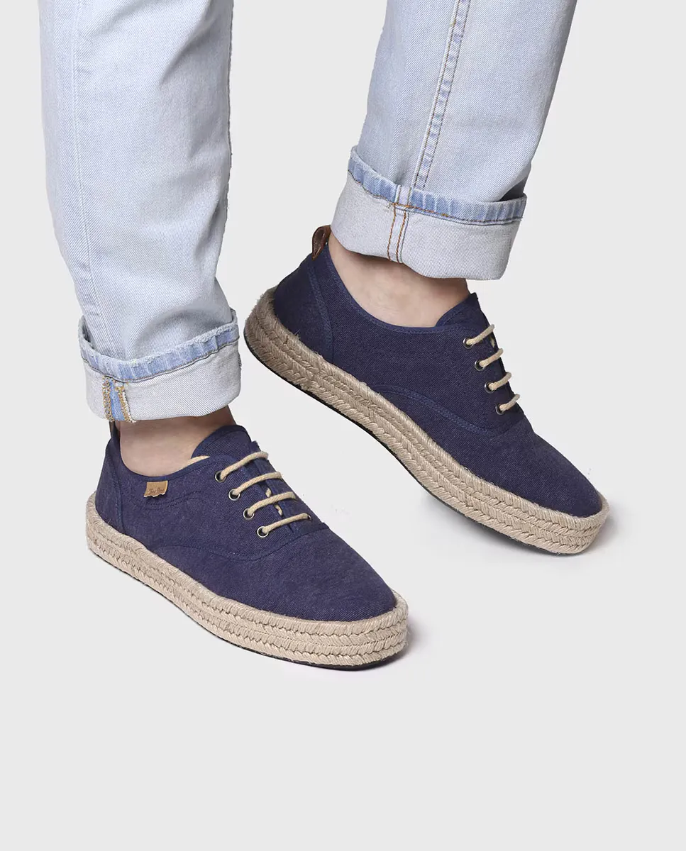 Мужские тканевые эспадрильи на шнуровке Toni Pons, темно-синий
Мужские тканевые эспадрильи на шнуровке Toni Pons, темно-синий