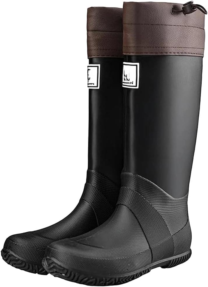 Унисекс водонепроницаемые резиновые сапоги с высокой голенью для любых погодных условий Generic, черный
Унисекс водонепроницаемые резиновые сапоги с высокой голенью для любых погодных условий Generic, черный