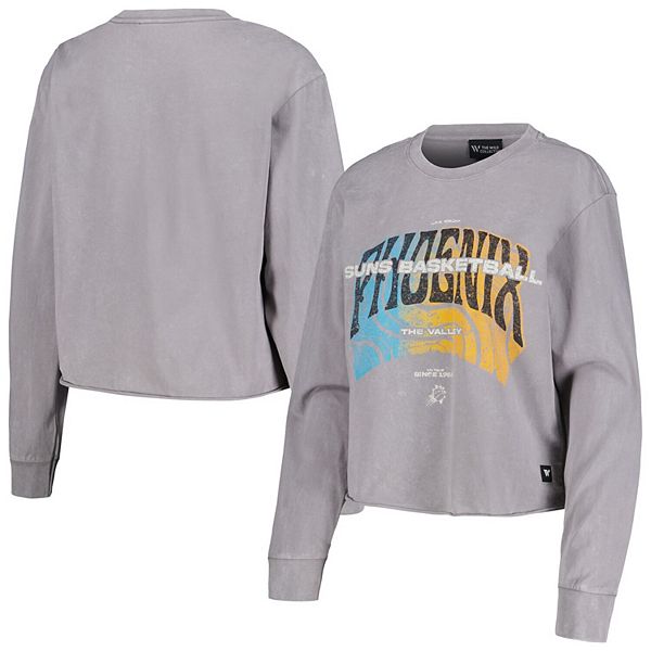 Женская серая футболка с длинным рукавом и принтом Phoenix Suns The Wild Collective
Женская серая футболка с длинным рукавом и принтом Phoenix Suns The Wild Collective