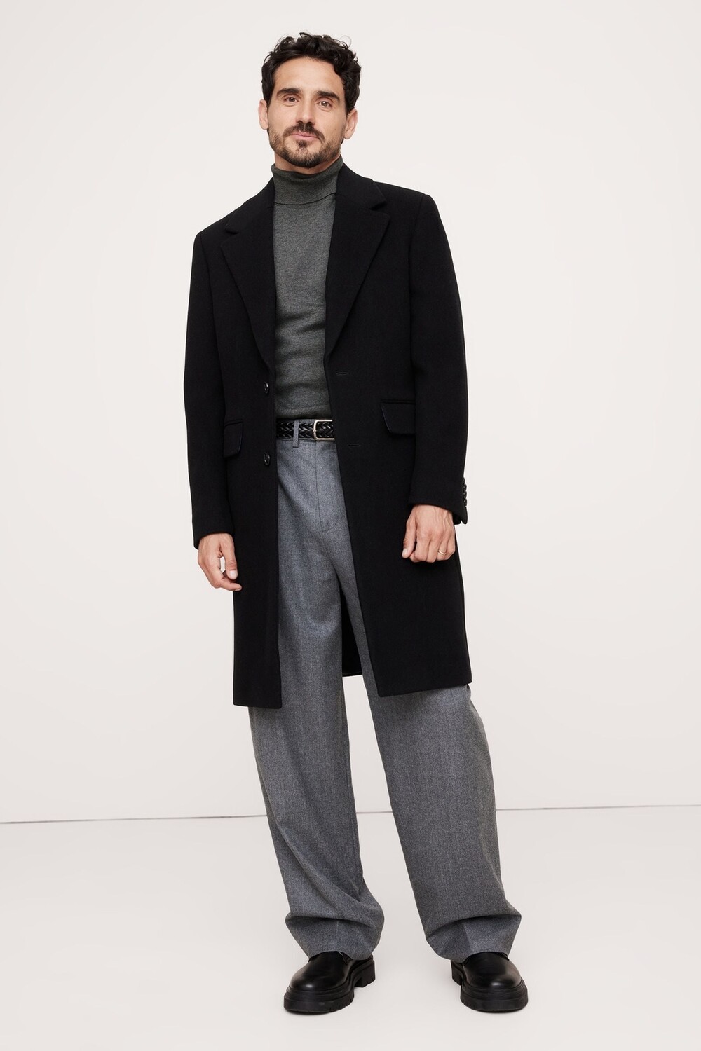 Джемпер с высоким воротом из итальянской мериносовой шерсти Banana Republic, серый
Джемпер с высоким воротом из итальянской мериносовой шерсти Banana Republic, серый