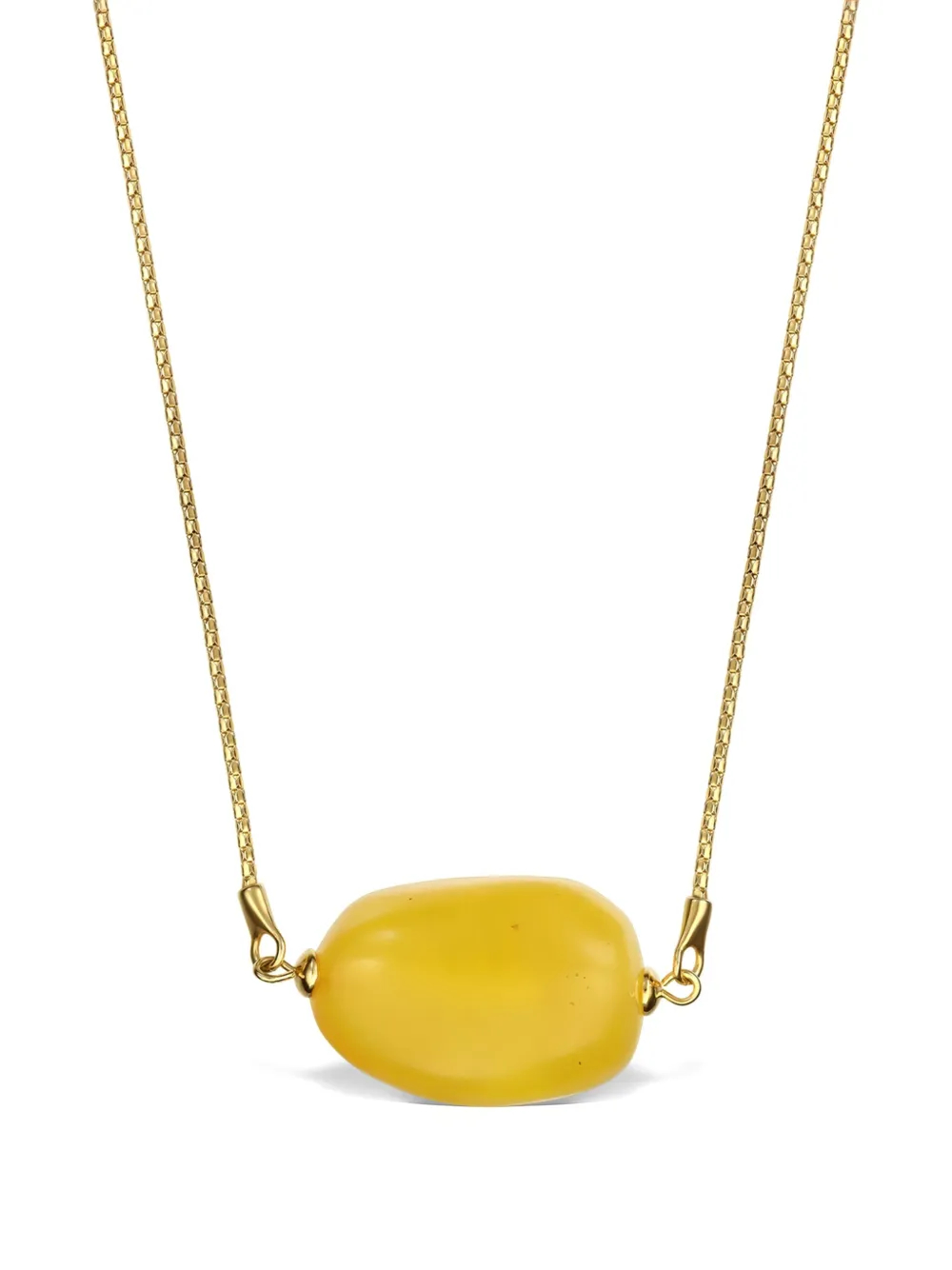 Колье с каменным кулоном OBSIDIAN, золотой
Колье с каменным кулоном OBSIDIAN, золотой