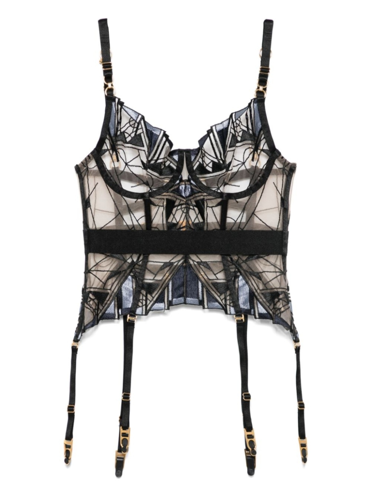 Bordelle корсет Cubism, черный
Bordelle корсет Cubism, черный