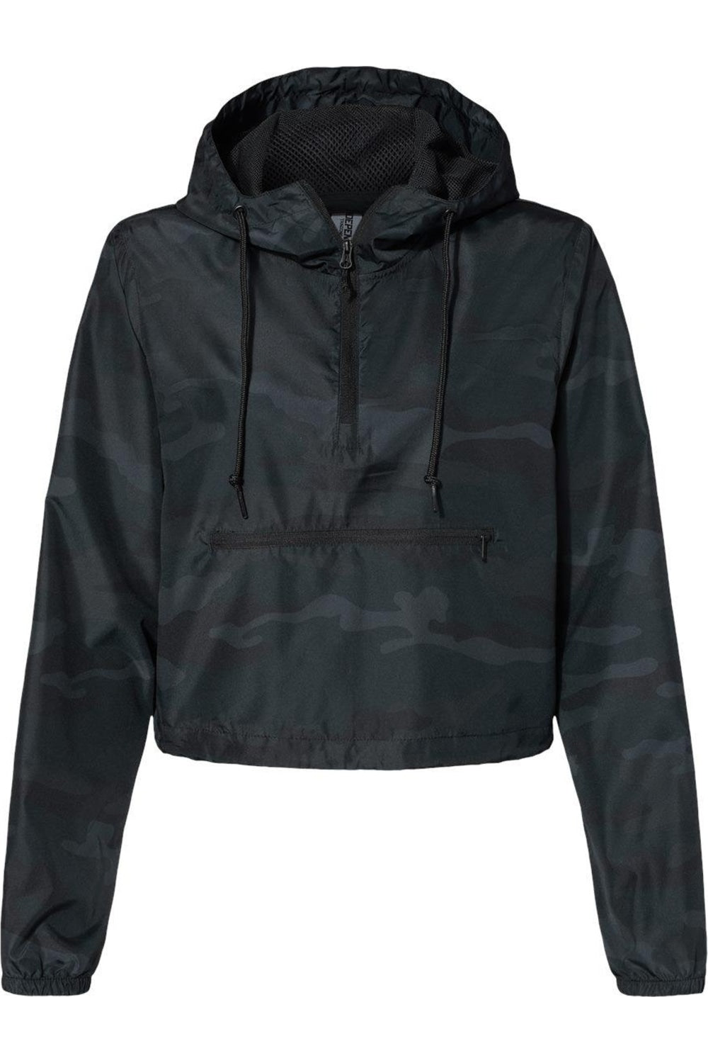 Independent Trading Co. Женская легкая укороченная ветровка с застежкой-молнией на четверть длины, цвет black camo, Черный, Independent Trading Co. Женская легкая укороченная ветровка с застежкой-молнией на четверть длины, цвет black camo
Independent Trading Co. Женская легкая укороченная ветровка с застежкой-молнией на четверть длины, цвет black camo, Черный, Independent Trading Co. Женская легкая укороченная ветровка с застежкой-молнией на четверть длины, цвет black camo