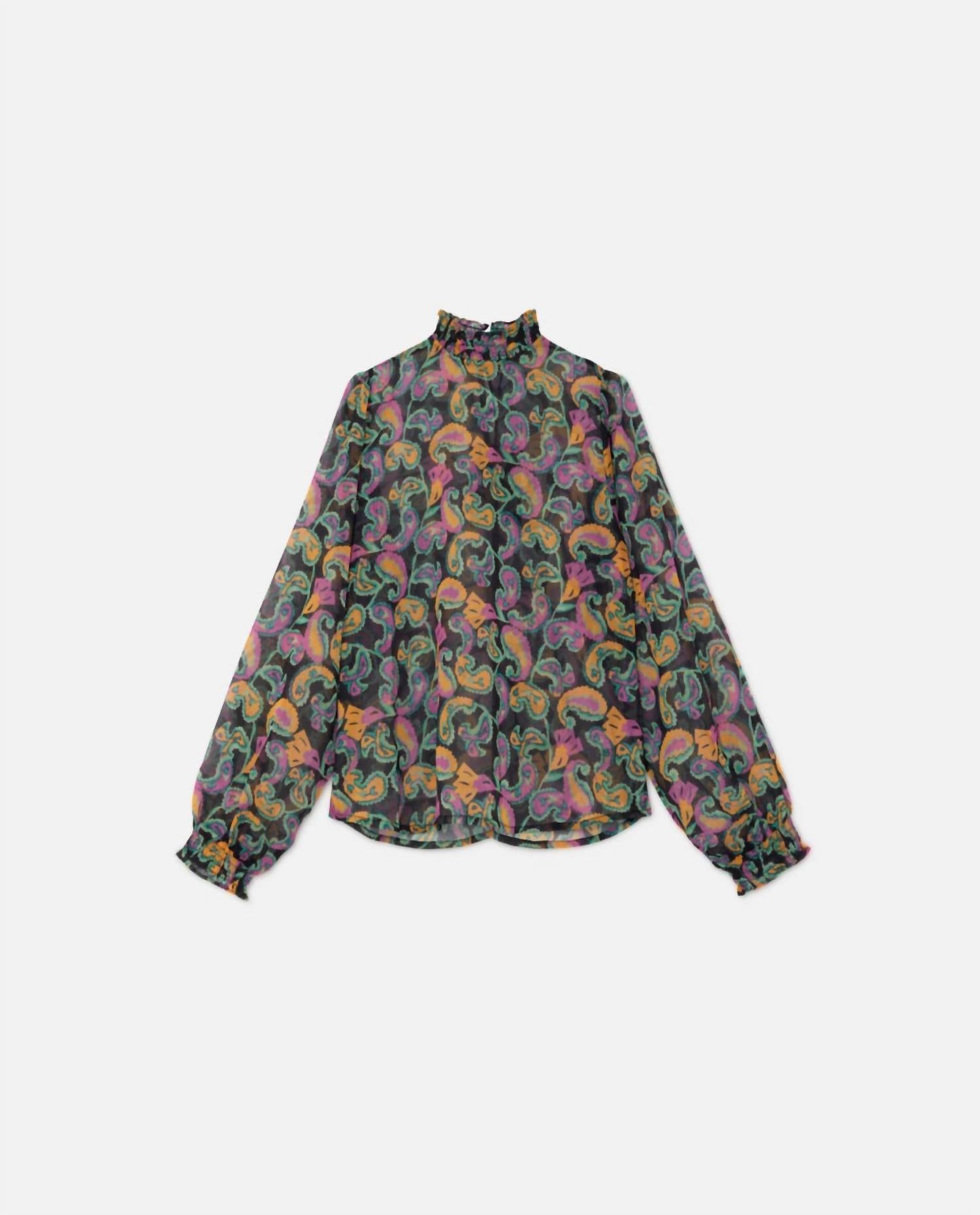 Полупрозрачная рубашка с разноцветным узором пейсли WILD PONY, цвет multicolored paisley print
Полупрозрачная рубашка с разноцветным узором пейсли WILD PONY, цвет multicolored paisley print