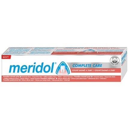 Meridol Зубная паста Complete Care Sensitive Gums & Teeth 75 мл
Meridol Зубная паста Complete Care Sensitive Gums & Teeth 75 мл