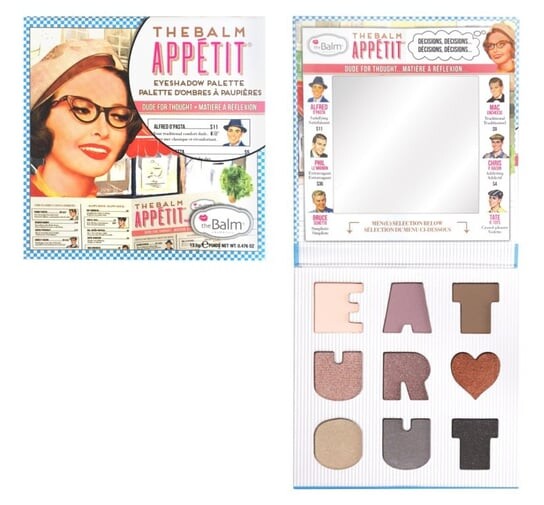 Палитра теней для век, 13,5 г The Balm, Appetit, нюд
Палитра теней для век, 13,5 г The Balm, Appetit, нюд