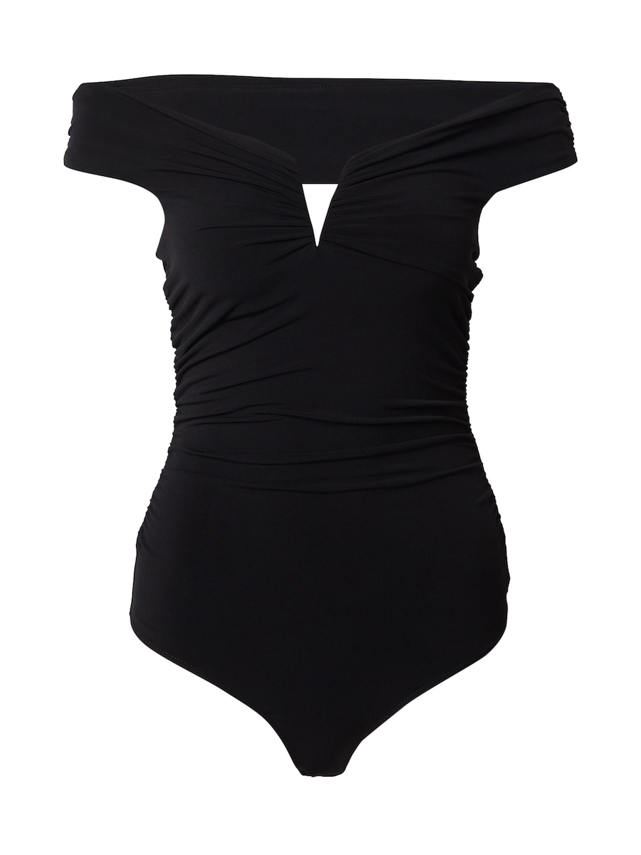 Боди-рубашка ABOUT YOU Frieda, черный
Боди-рубашка ABOUT YOU Frieda, черный