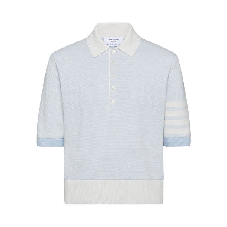 Поло Thom Browne Textured Striped Stitch Relaxed Fit Short-Sleeve Polo 'Light Blue'
Поло Thom Browne Textured Striped Stitch Relaxed Fit Short-Sleeve Polo 'Light Blue'