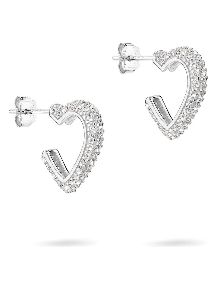 Tamaris Серебряные серьги-полукольца с драгоценными камнями
Tamaris Серебряные серьги-полукольца с драгоценными камнями