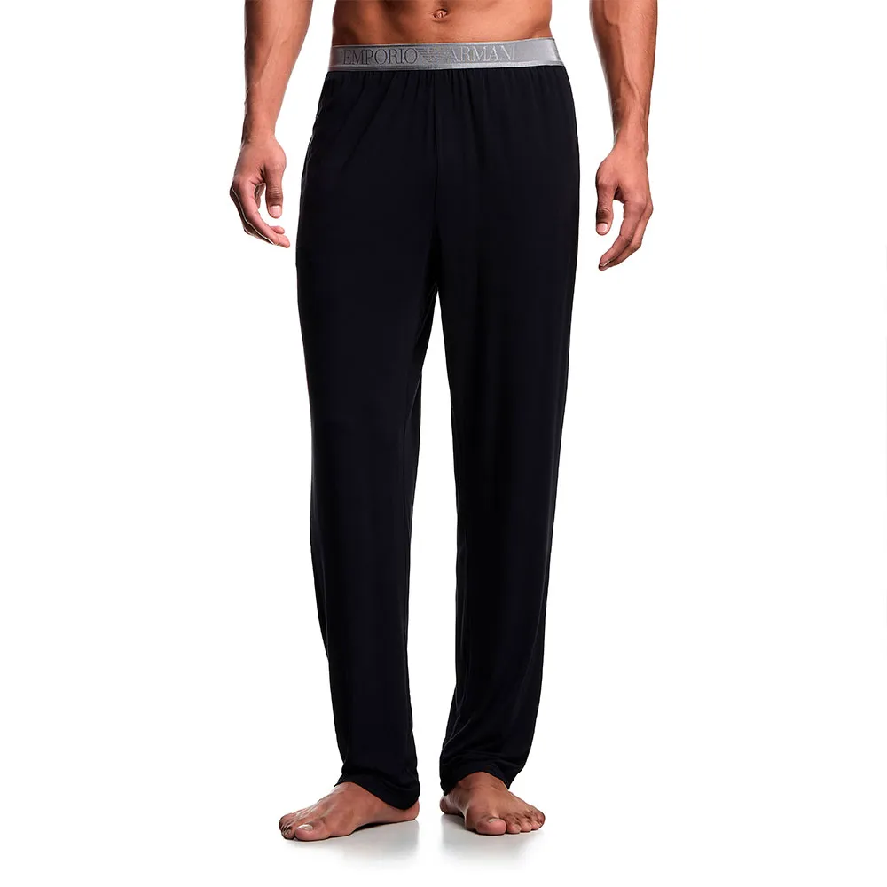 Пижамные брюки Emporio Armani Soft Modal, черный
Пижамные брюки Emporio Armani Soft Modal, черный