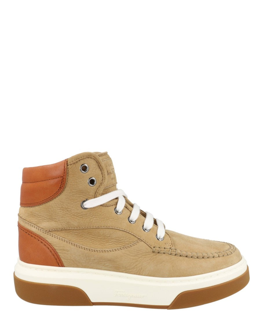 Кеды Cassina Suede High-Top Salvatore Ferragamo, коричневый
Кеды Cassina Suede High-Top Salvatore Ferragamo, коричневый