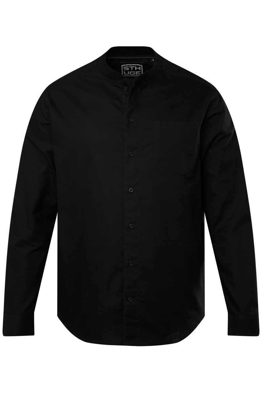 Рубашка на пуговицах Comfort fit STHUGE, Black
Рубашка на пуговицах Comfort fit STHUGE, Black