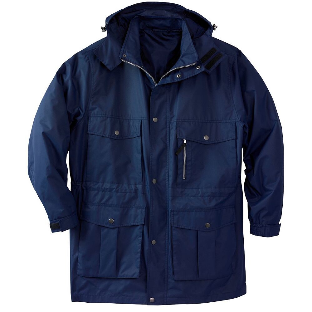 Мужская легкая парка для больших и высоких экспедиций Boulder Creek от Kingsize, темно-синий
Мужская легкая парка для больших и высоких экспедиций Boulder Creek от Kingsize, темно-синий