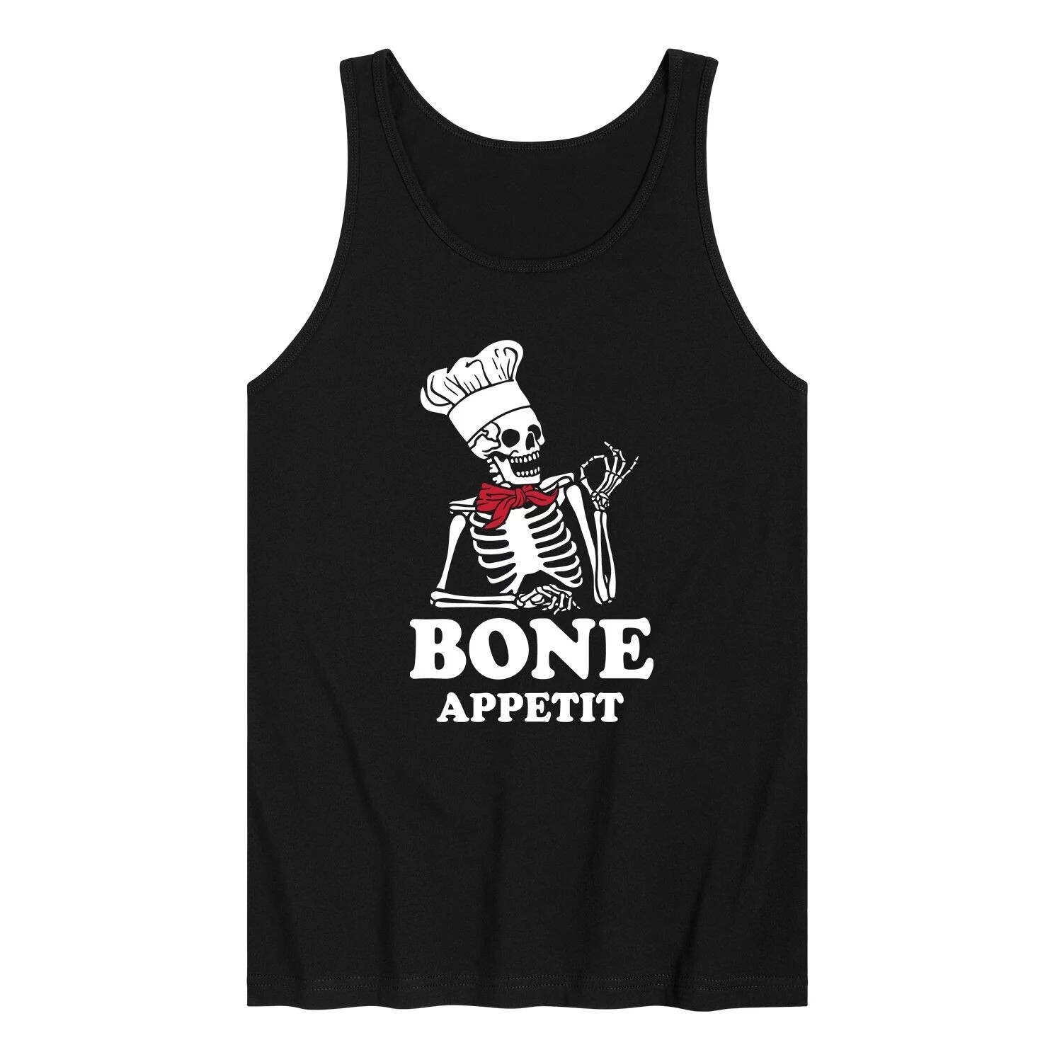 Мужская майка Bone Appetit Skeleton Licensed Character
Мужская майка Bone Appetit Skeleton Licensed Character