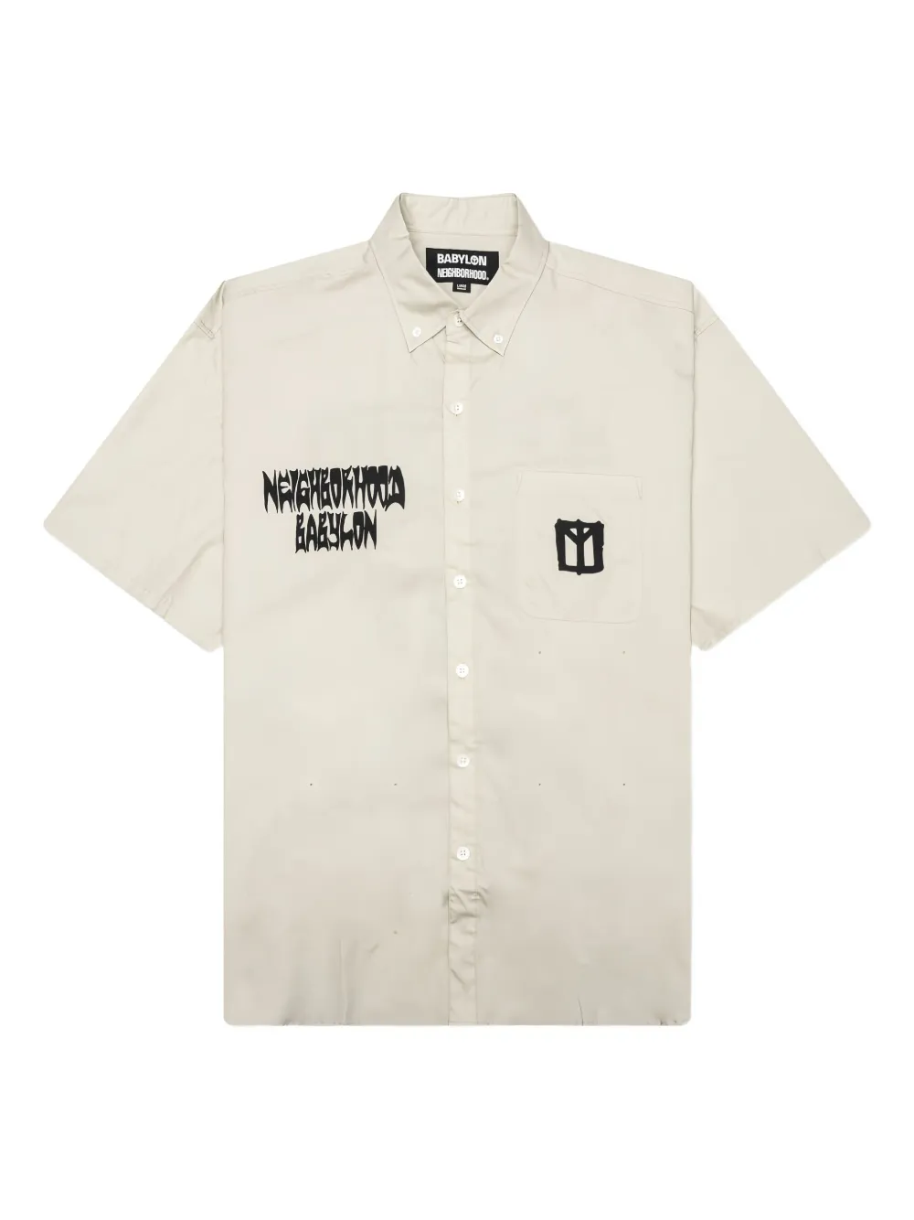 Рубашка с графическим принтом Neighborhood, нейтральный
Рубашка с графическим принтом Neighborhood, нейтральный