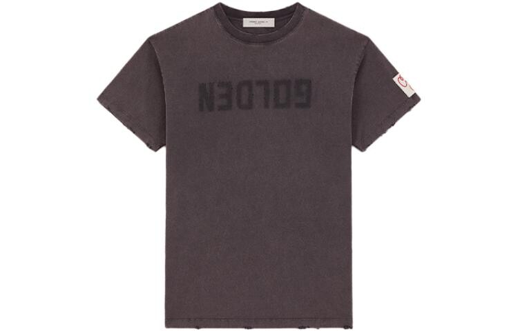 Платье-футболка с короткими рукавами и принтом логотипа Golden Goose
Платье-футболка с короткими рукавами и принтом логотипа Golden Goose