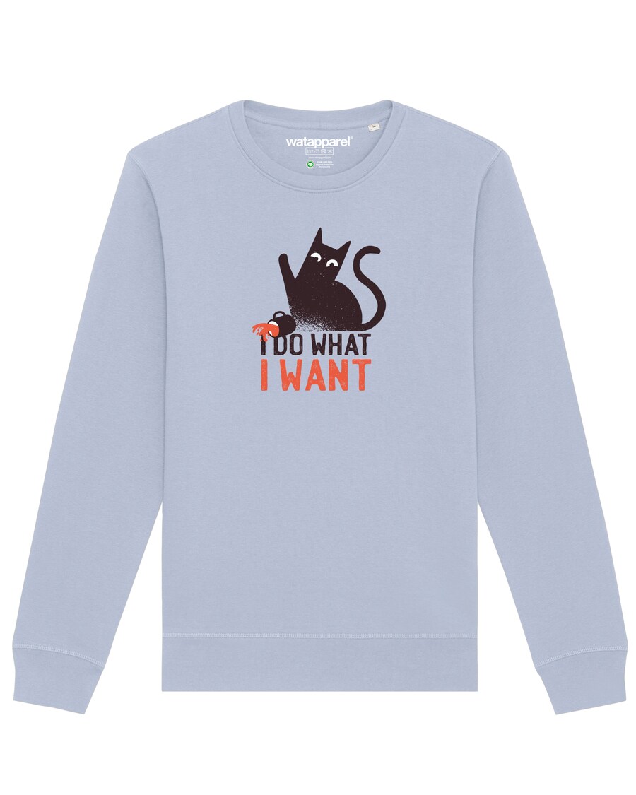 Толстовка Watapparel Cat, светло-синий
Толстовка Watapparel Cat, светло-синий