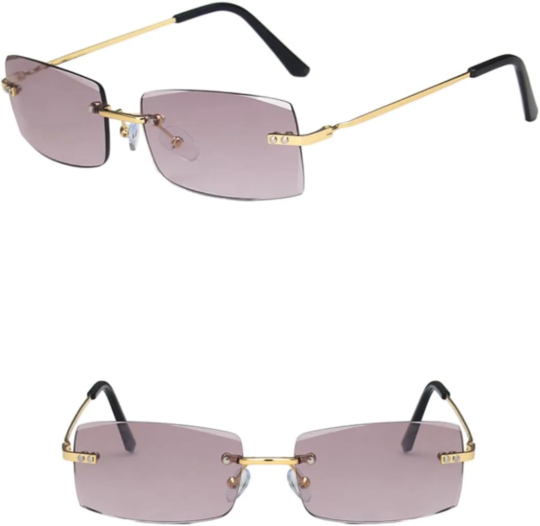 Солнцезащитные очки с защитой UV400 | Малые безободковые линзы с градиентом | Для женщин и мужчин | Для занятий спортом на открытом воздухе и вождения DSVIGF, Clear
Солнцезащитные очки с защитой UV400 | Малые безободковые линзы с градиентом | Для женщин и мужчин | Для занятий спортом на открытом воздухе и вождения DSVIGF, Clear