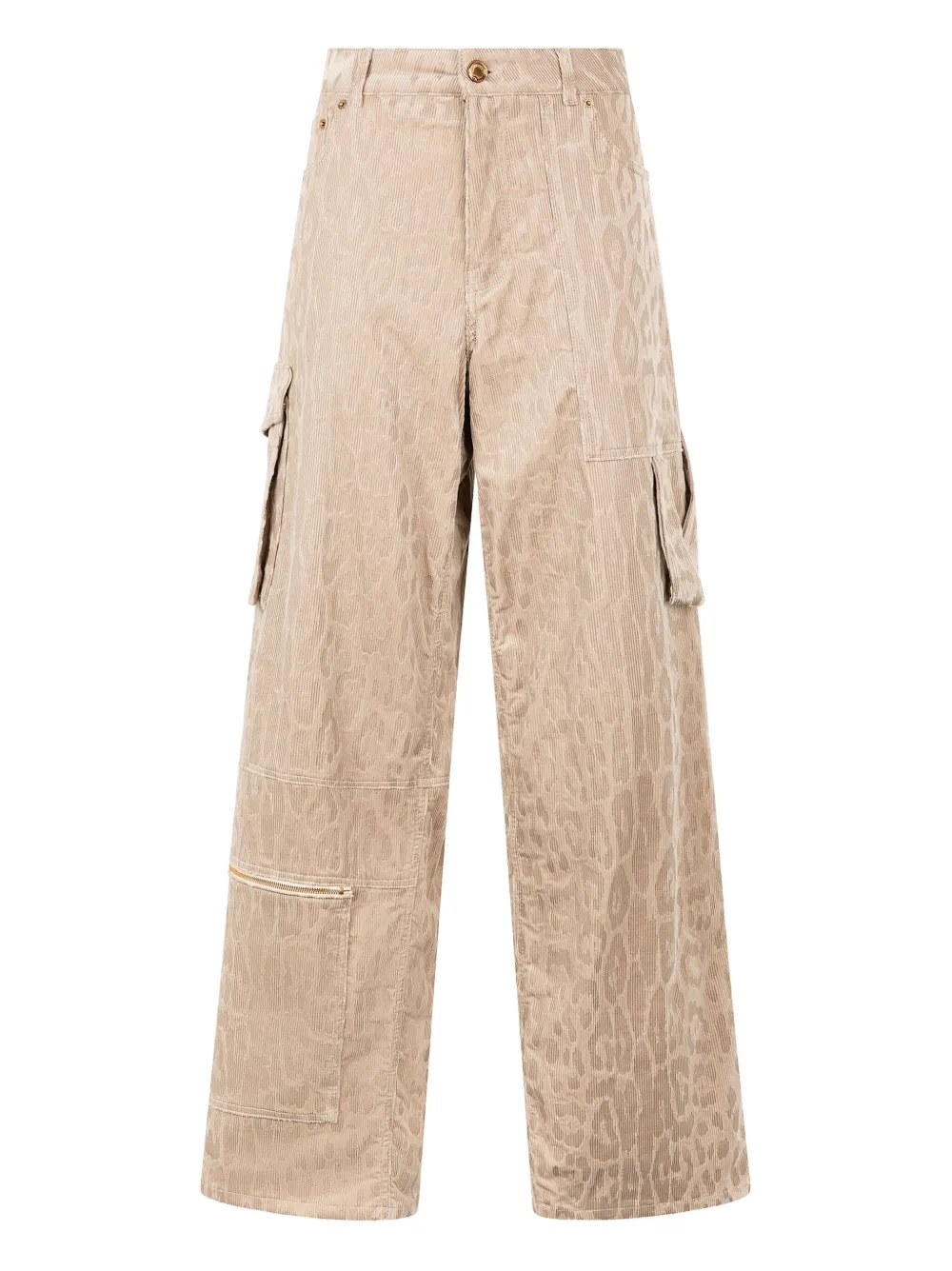 Брюки карго с принтом Roberto Cavalli, нейтральный
Брюки карго с принтом Roberto Cavalli, нейтральный