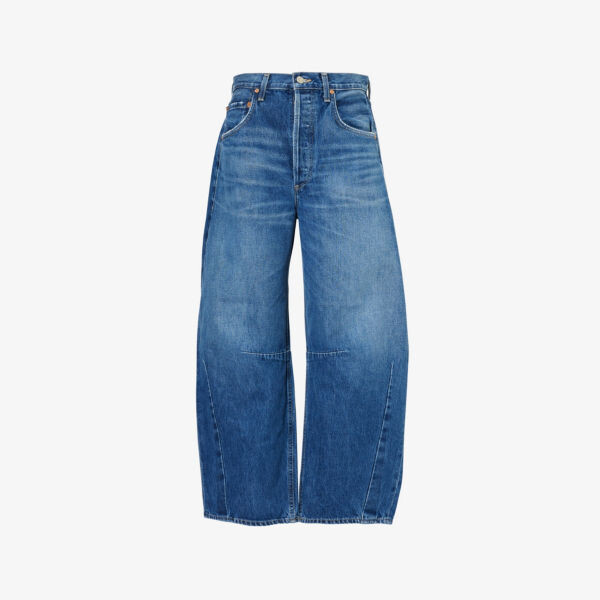 Джинсы-Бочонки из органического хлопка с подковообразным вырезом Citizens Of Humanity, индиго
Джинсы-Бочонки из органического хлопка с подковообразным вырезом Citizens Of Humanity, индиго