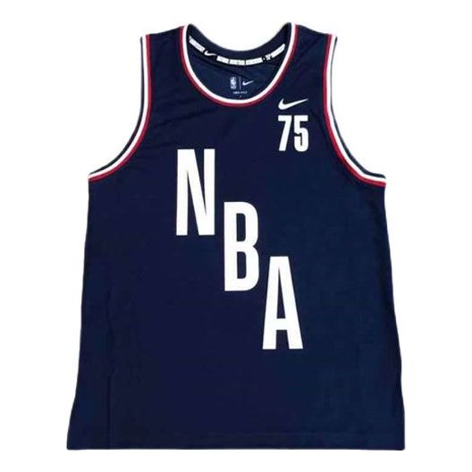 Баскетбольное джерси Men's Nike NBA 75 Anniversary Basketball Training Sports Vest Jersey Blue
Баскетбольное джерси Men's Nike NBA 75 Anniversary Basketball Training Sports Vest Jersey Blue
