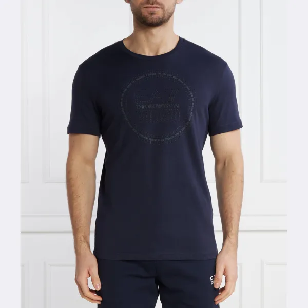 Футболка стандартного кроя Ea7, синий
Футболка стандартного кроя Ea7, синий