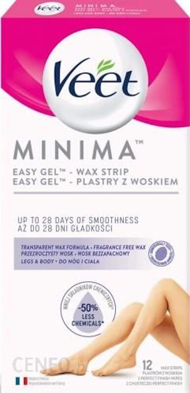 Veet Minima пластыри для депиляции, 12 шт.
Veet Minima пластыри для депиляции, 12 шт.