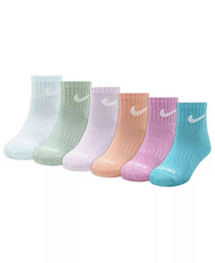 Детские носки до щиколотки, 6 пар Nike, синий
Детские носки до щиколотки, 6 пар Nike, синий