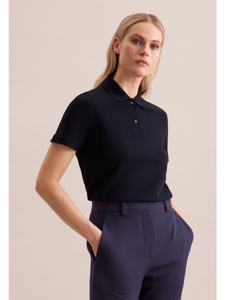 Футболка поло Seidensticker, темно-синий
Футболка поло Seidensticker, темно-синий