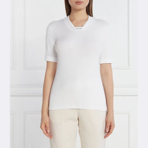 Футболка стандартного кроя Peserico, белый
Футболка стандартного кроя Peserico, белый