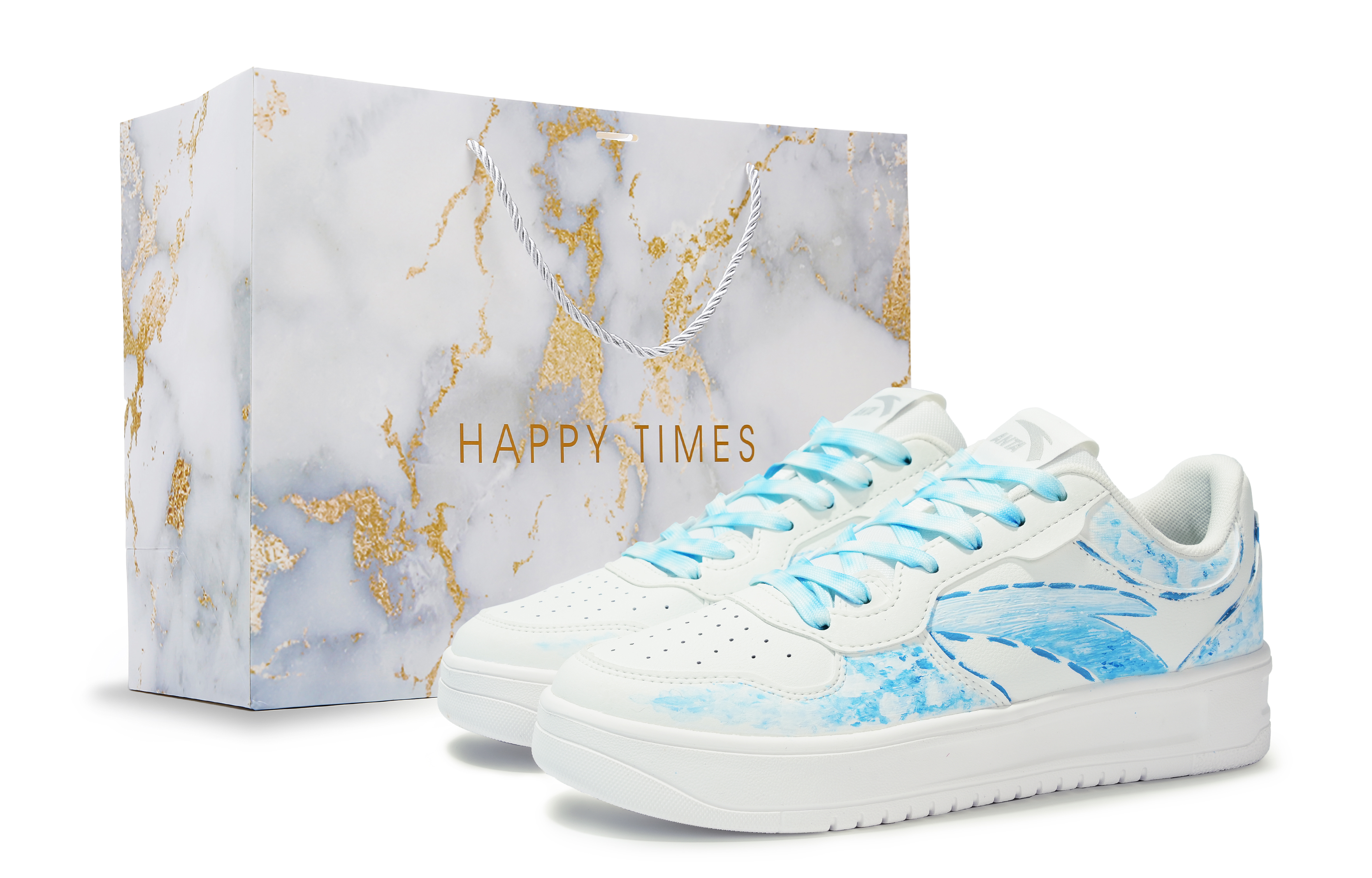 ANTA Свободные, износостойкие и легкие низкие кроссовки для скейтбординга, мужские, белые, синие
ANTA Свободные, износостойкие и легкие низкие кроссовки для скейтбординга, мужские, белые, синие