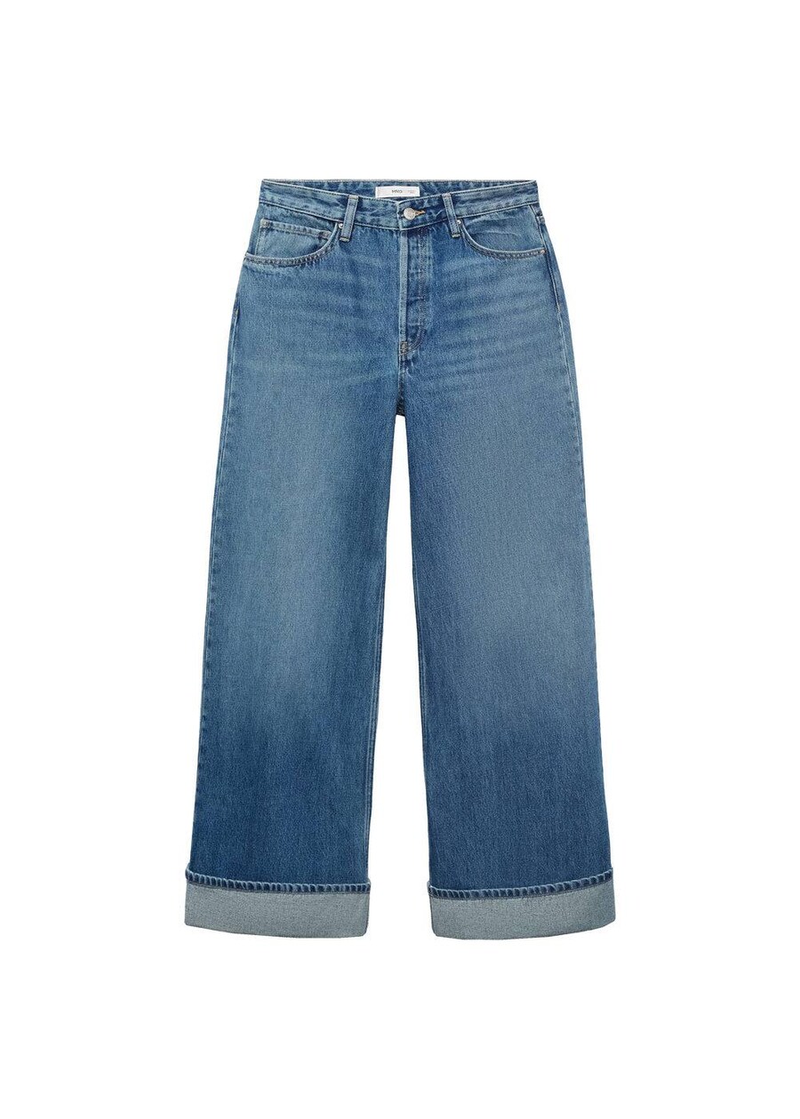 Джинсы с широкими штанинами MANGO Carlota, Blue denim
Джинсы с широкими штанинами MANGO Carlota, Blue denim