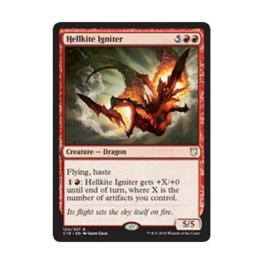 CCG Адский воспламенитель (клавиша R), MTG - Commander 2018
CCG Адский воспламенитель (клавиша R), MTG - Commander 2018