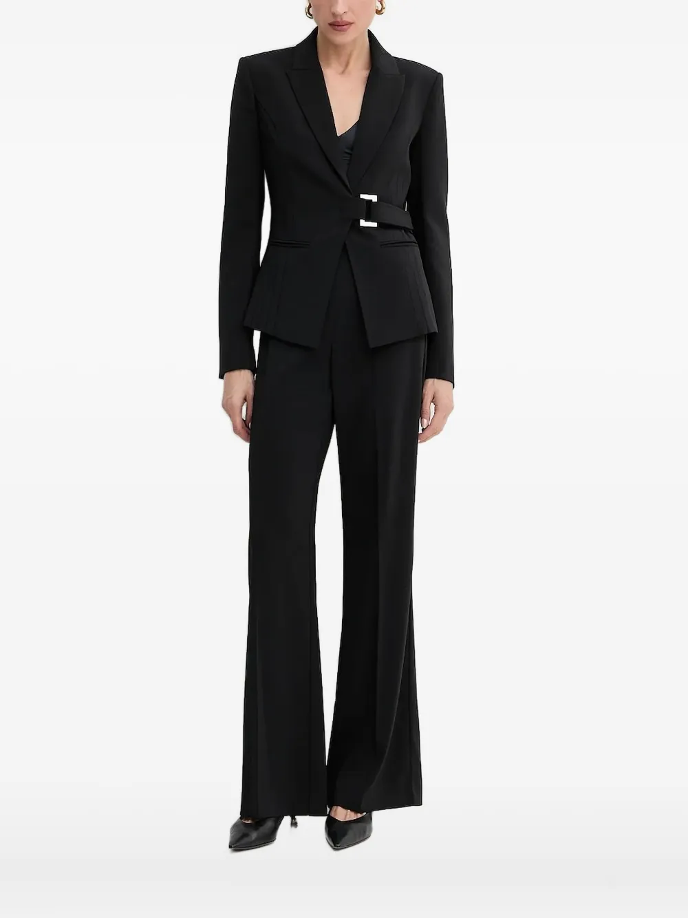 Блейзер с поясом и пряжкой Patrizia Pepe, черный
Блейзер с поясом и пряжкой Patrizia Pepe, черный