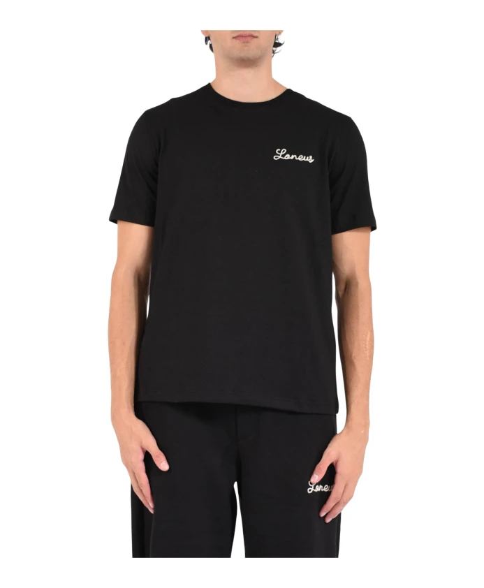 Футболка Baumwoll-Crewneck с сердитой строчкой Laneus, черный
Футболка Baumwoll-Crewneck с сердитой строчкой Laneus, черный