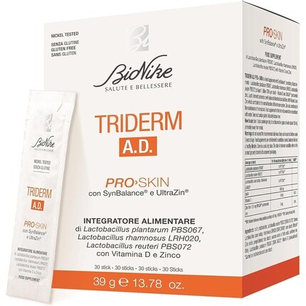 3285 I.C.I.M. Bionike Triderm Ad Pro Skin 30 стик
3285 I.C.I.M. Bionike Triderm Ad Pro Skin 30 стик
