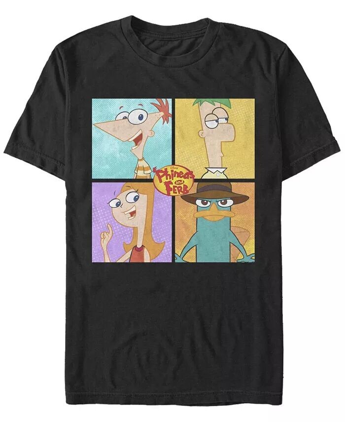 Мужская футболка Boxup с коротким рукавом и принтом 4 персонажей Fifth Sun, черный
Мужская футболка Boxup с коротким рукавом и принтом 4 персонажей Fifth Sun, черный