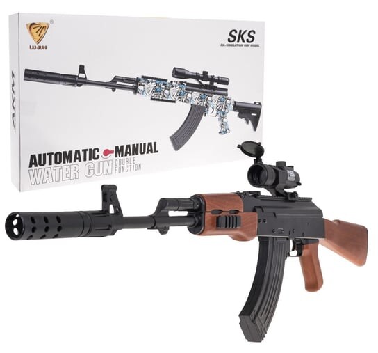 Водяная пуля-винтовка АКМ для детей Inna marka
Водяная пуля-винтовка АКМ для детей Inna marka