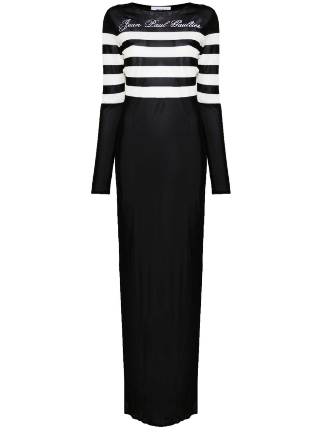 Jean Paul Gaultier платье макси с вышитым логотипом, черный
Jean Paul Gaultier платье макси с вышитым логотипом, черный