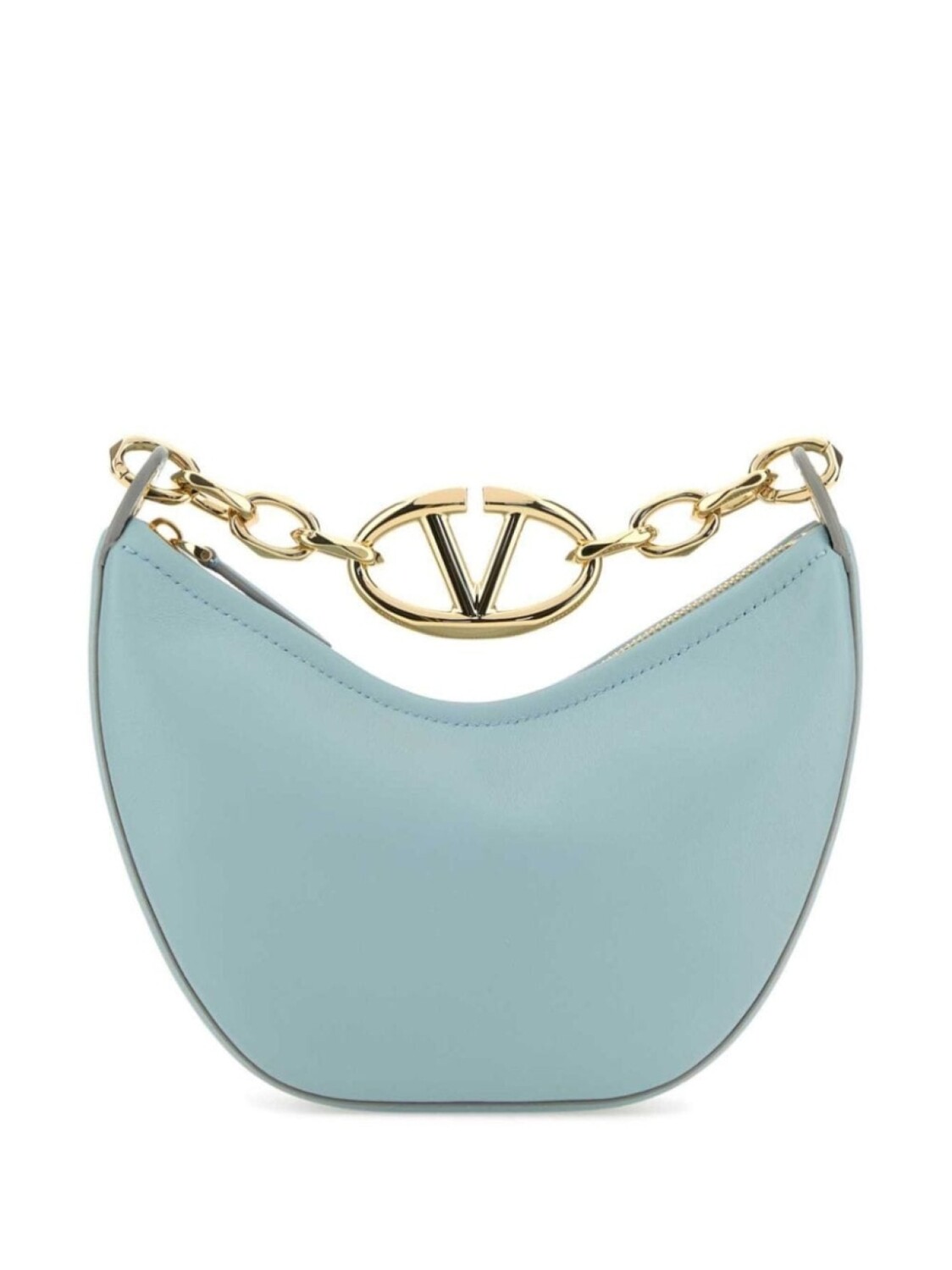 Valentino Garavani сумка-тоут размера мини с логотипом VLogo Signature, синий 
Valentino Garavani сумка-тоут размера мини с логотипом VLogo Signature, синий
