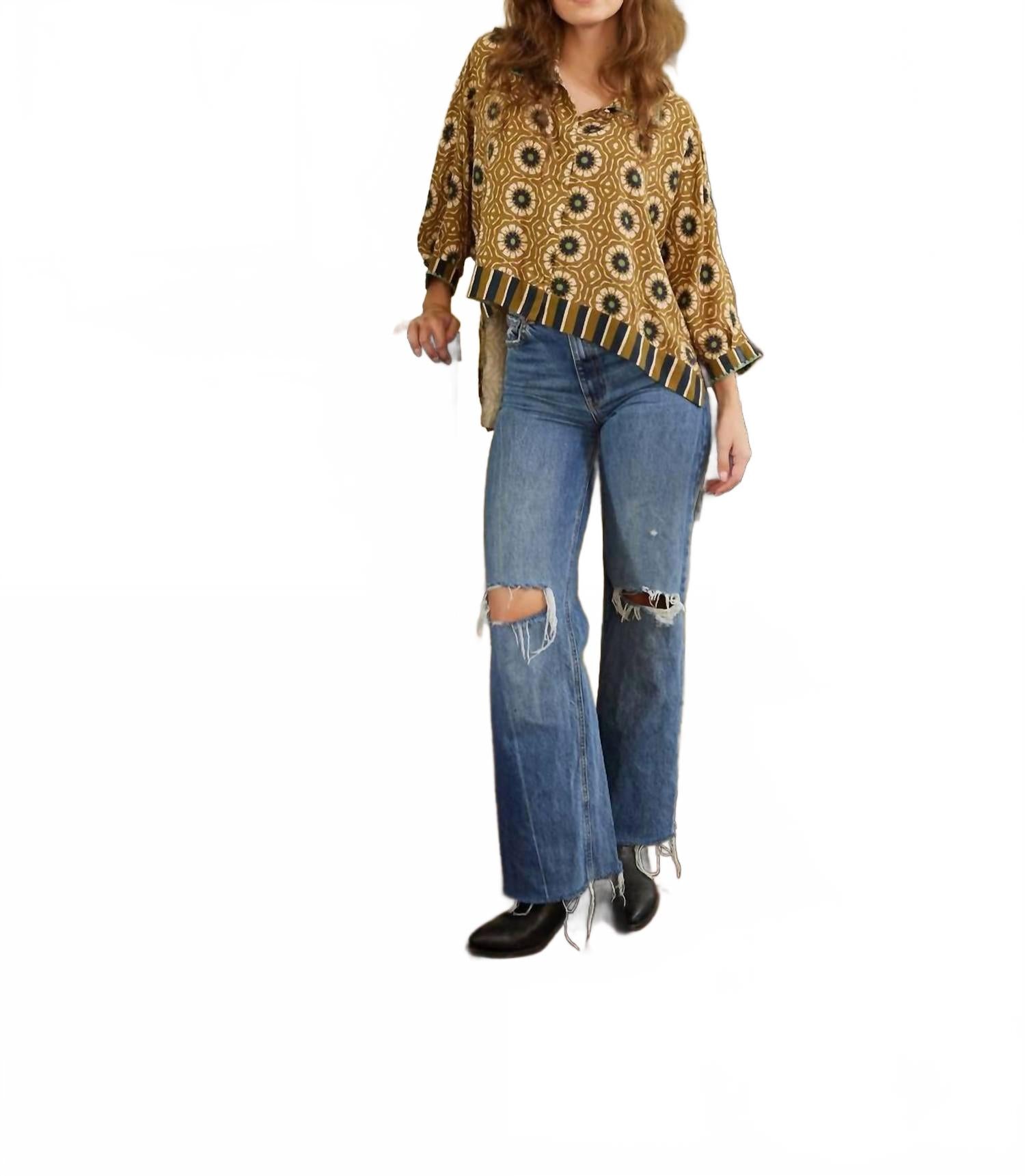 BROOKS AVENUE Топ Harriet High Low Top в цвете Dandelion Hunter Green
BROOKS AVENUE Топ Harriet High Low Top в цвете Dandelion Hunter Green