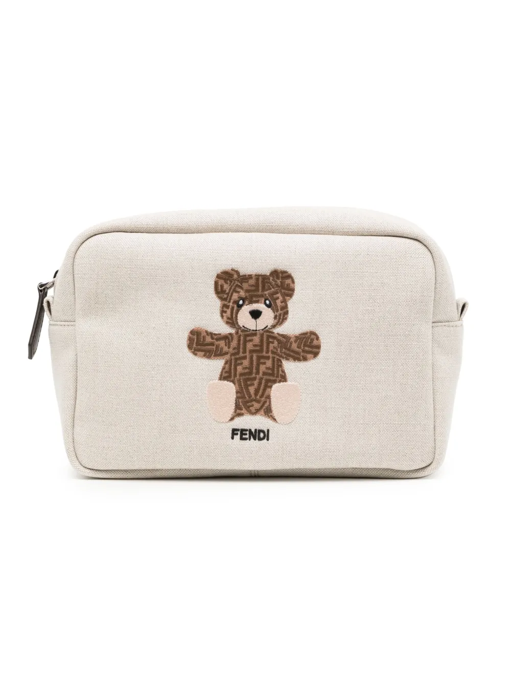 Несессер Teddy Bear с логотипом FF FENDI KIDS, нейтральный
Несессер Teddy Bear с логотипом FF FENDI KIDS, нейтральный