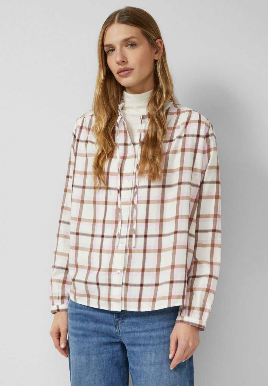Блуза s.Oliver Button-down blouse, Creme/White
Блуза s.Oliver Button-down blouse, Creme/White